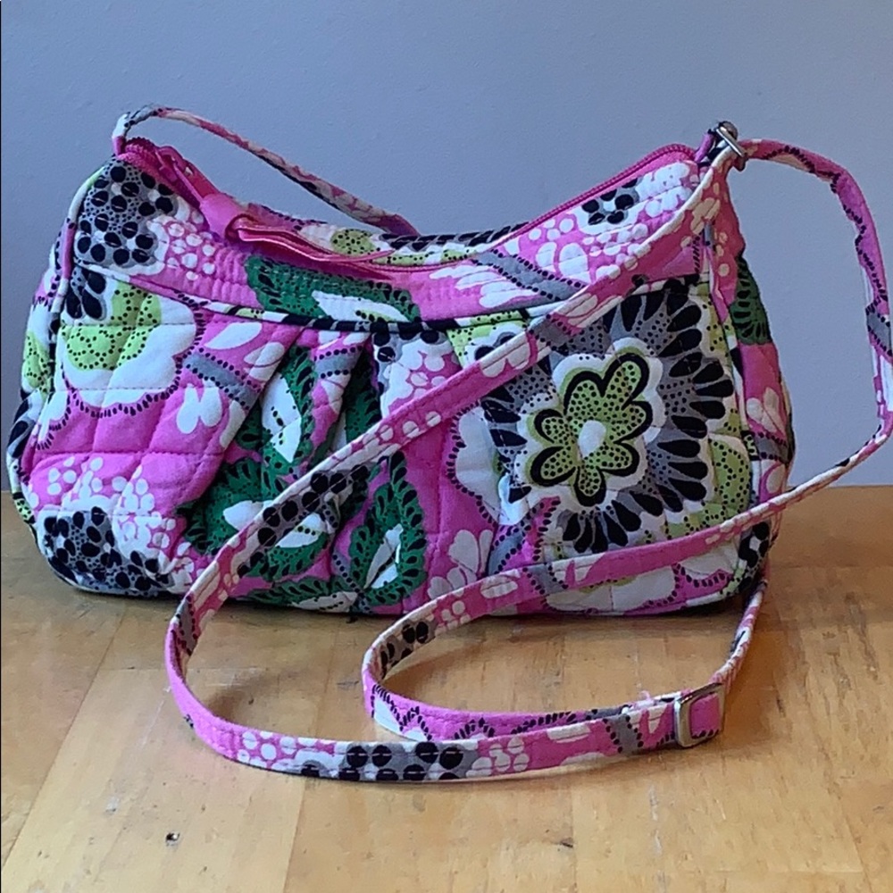 Vera Bradley Small Crossbody • Priscilla Pink